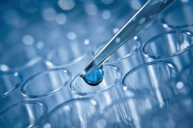 水分子水滴气泡科学器皿原液药妆化妆品护肤品化学分子分子结构式