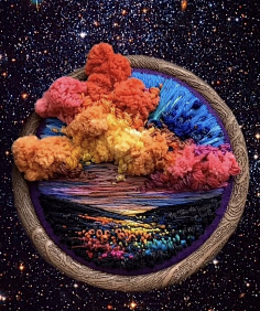 西兰花_开采集到艺术之线