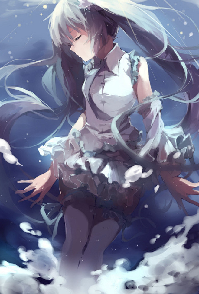 雲·采集到唯美动漫图片