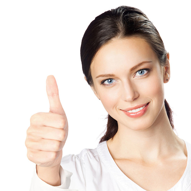 品尚广告(shuangqi)采集到美女 外国人点赞竖大拇指素材