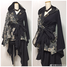 二蕉采集到實拍西方服飾設計