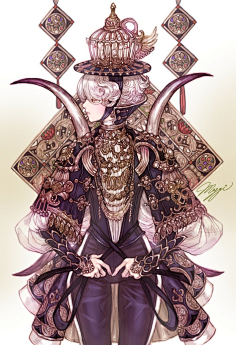 吧唧一大声采集到画师Maggi