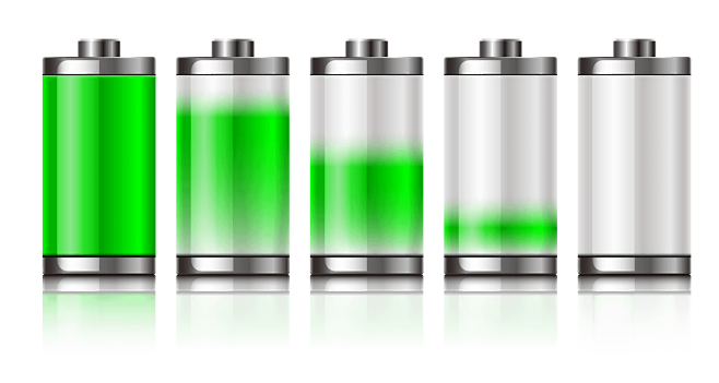 可下载绿色电池节能环保电量充电海报素材背景图片