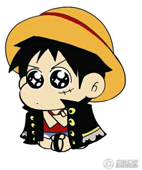 蜡笔小新cosplay路飞