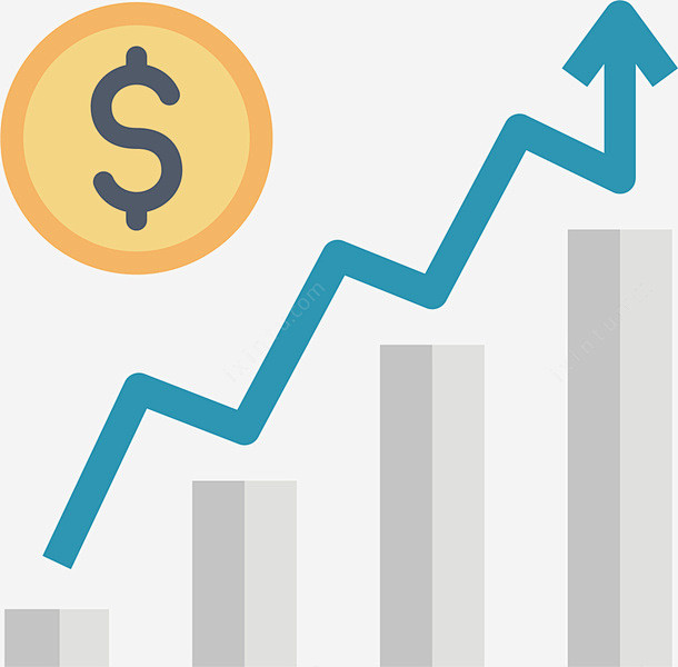 股市一直上涨的走向矢量图高清素材设计图片页面网页平面电商创意素材