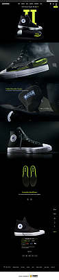 The Converse Chuck II 鞋子网站，来源自黄蜂网http://woofeng.cn/