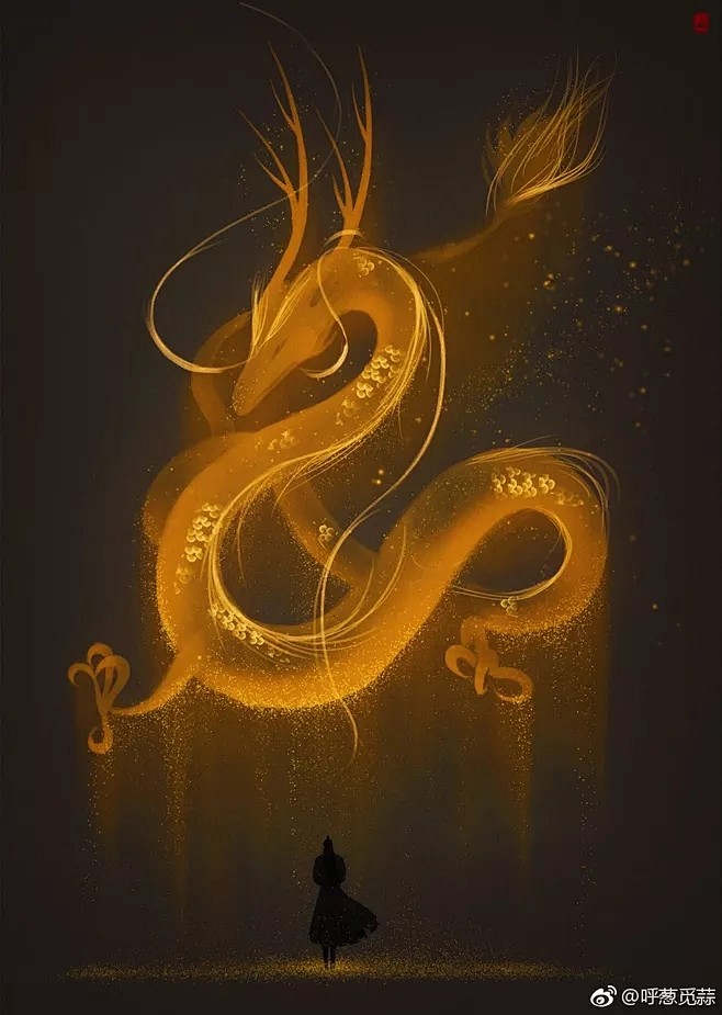 龙龙的插画