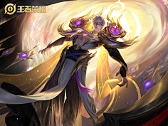 白_夜采集到王者荣耀人设壁纸