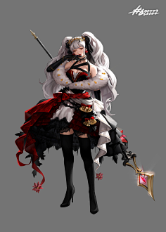 游戏动画法师pose