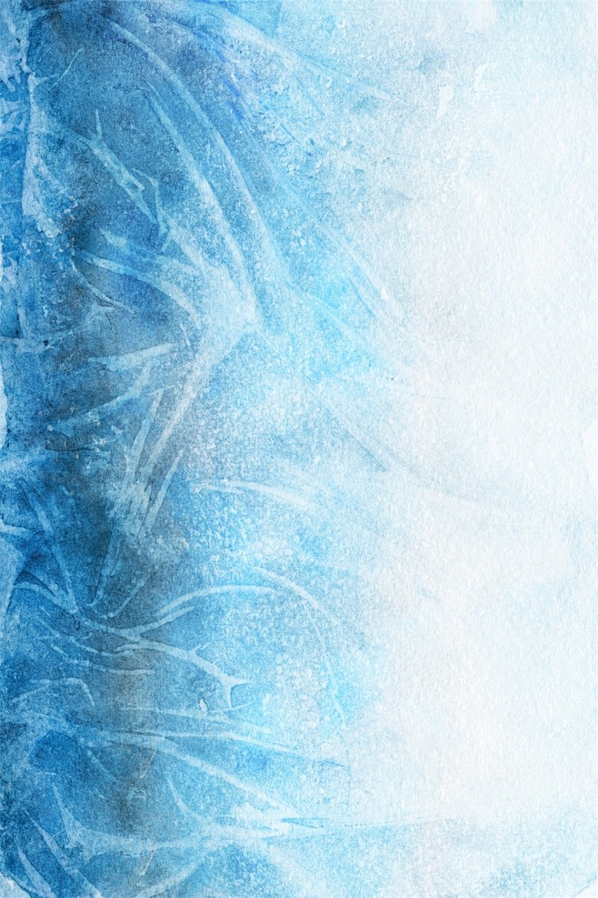 自然风貌图片白蓝冰霜质感背景