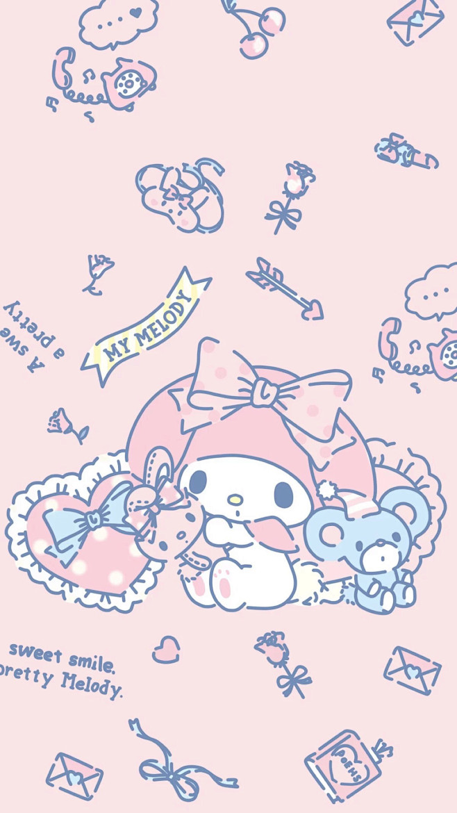 卡通手机壁纸 少女原宿 插画设计 高清动漫 日系韩系 背景锁屏 搞怪欧美 平铺素材