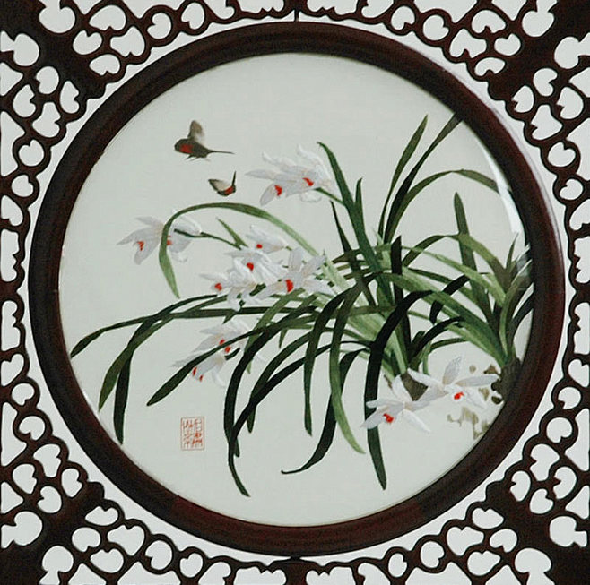 四大名绣湘绣精品欣赏