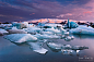 冰河湖 冰岛