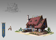 艺数绘采集到【艺数绘特训班毕业作品(场景)】