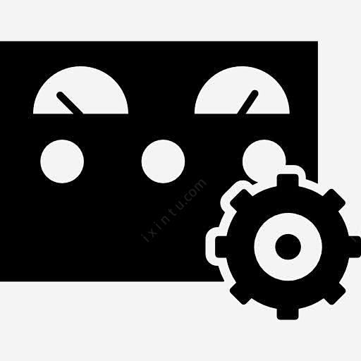 控制面板图标创意素材