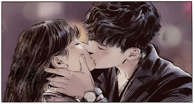 w两个世界kiss漫画图李钟硕