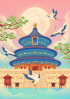 美伢_采集到插画参考