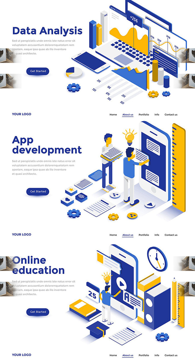 5d-花瓣网|陪你做生活的设计师 | 任务设备banner海报设计素材 | 设汇