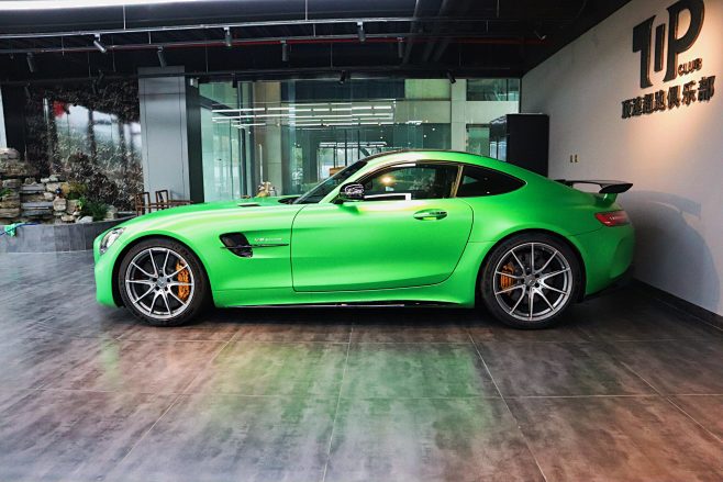 奔驰GRT-绿 :