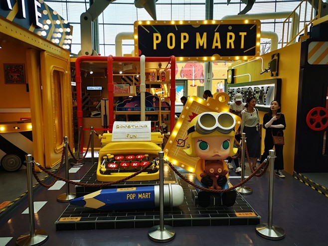 popmart玩具工厂颐堤港