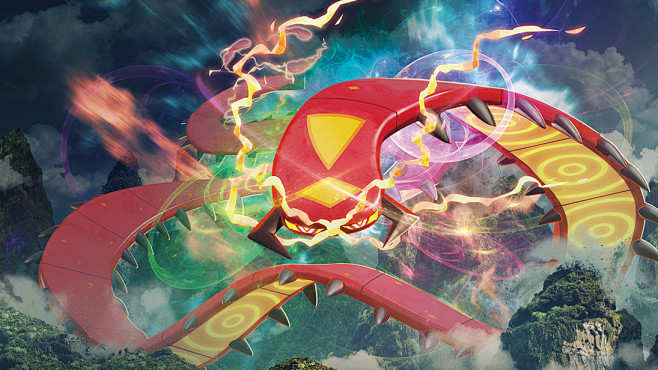 焚焰蚣超极巨化的样子