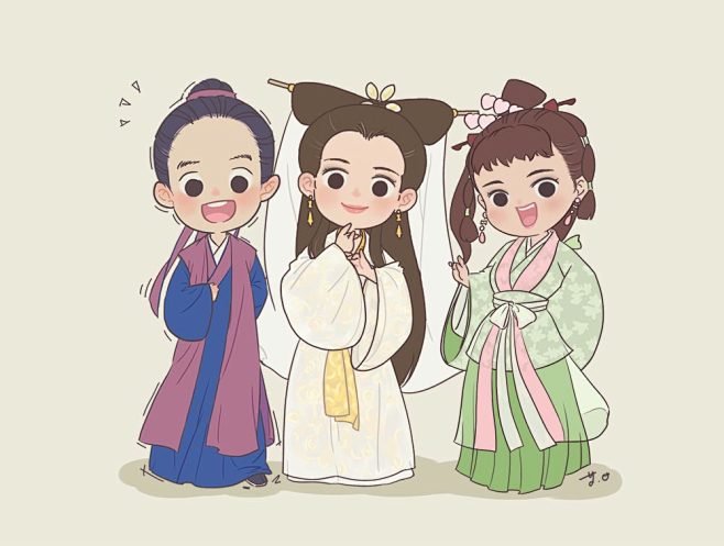 新白同人原创q版漫画白素贞作者新浪微博艾橘子