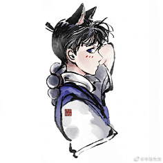夜歧日和采集到名侦探柯兰【新兰】