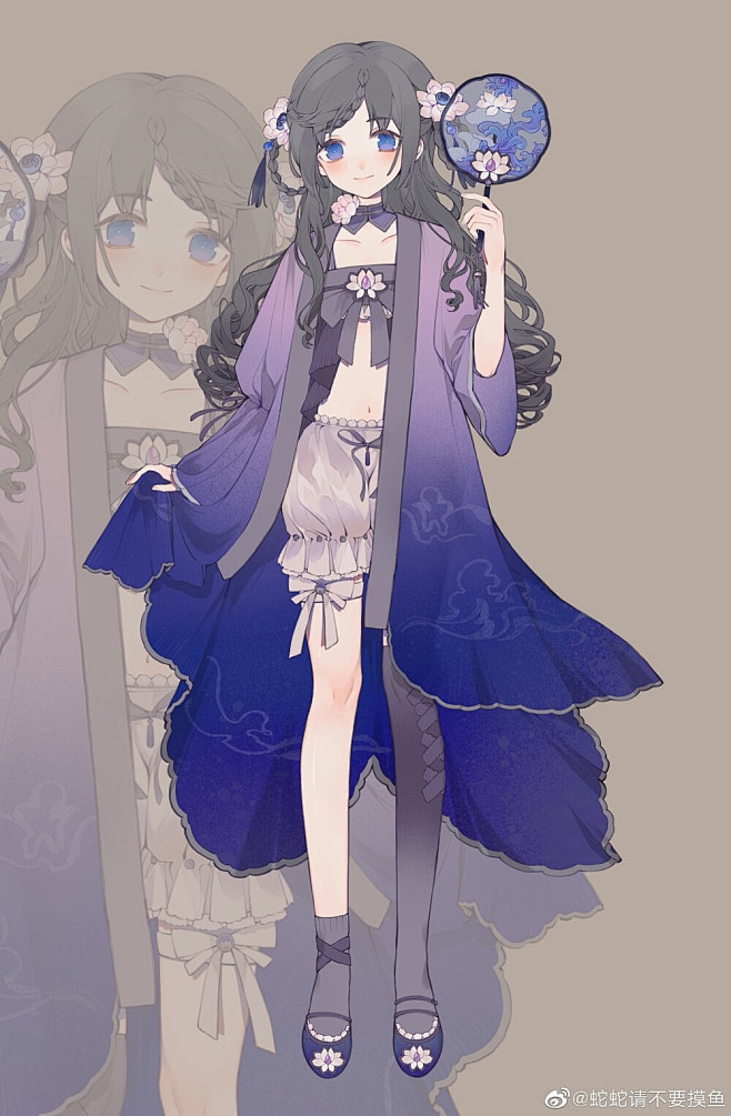 超清动漫二次元手绘插画美图手机壁纸