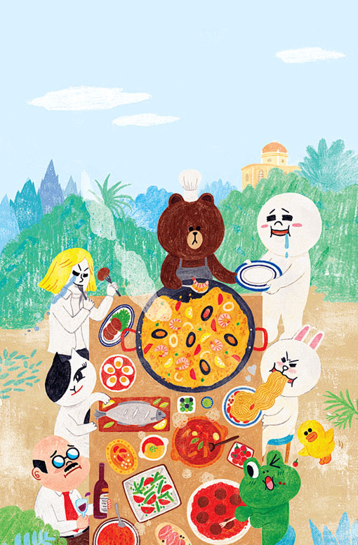 壁纸linedeco壁纸可爱