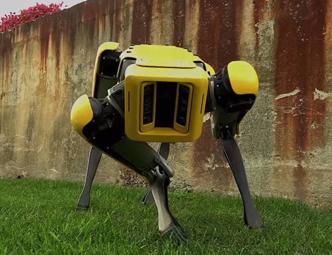 spotmini intelligent robot dog by boston dynamics
