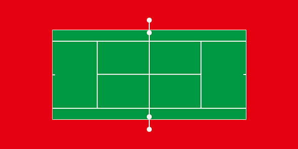 网球场平面图源文件