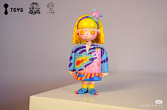 少女芯采集到卡通IP/AI插画/潮玩/表情