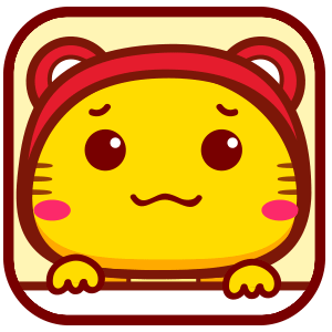 可爱哈咪猫小红帽表情