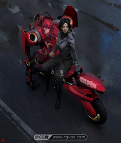 CG窝插画原画游戏美术采集到原画插画_综合角色