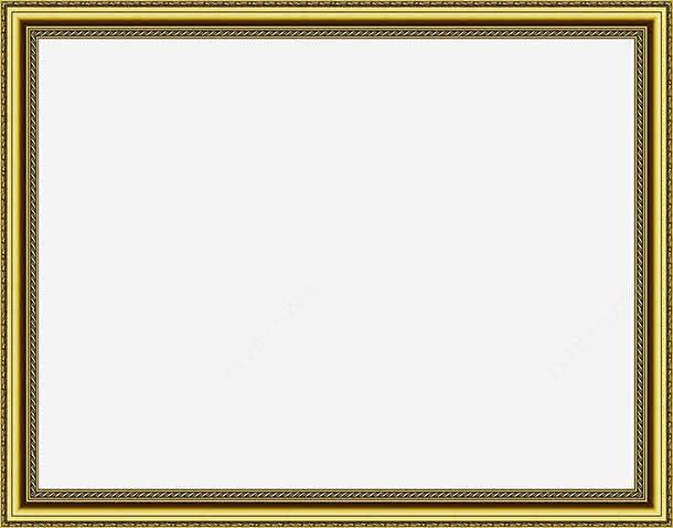 金色边框高清素材元素设计图片免费下载页面网页平面电商创意素材png