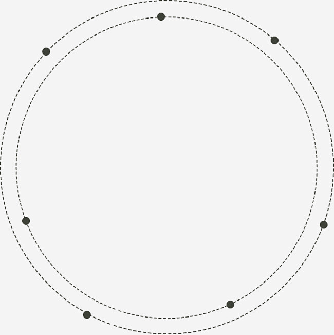 几何-花瓣网|陪你做生活的设计师 | 圆形简洁线条边框