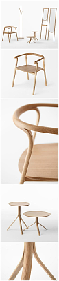 nendo工作室为日本旭川市的木制家具厂商Conde House设计了一系列分裂家具，包括一把椅子、两张桌子，两面镜子和一个衣架，这些家具看上去像是用劈开的木条做成。
椅子的靠背劈开一分为二，变成扶手和椅子脚；衣架的上面一分为三，变成挂衣服的钩子；桌子下面的立柱一分为三，变成桌子的三条腿；镜框一分为二，劈开的一半作为镜子腿。
分裂家具采用的所有木材均保留木材原来的柔性，在需要支撑力的地方保持原有厚度，更细的部位则劈开，从最大程度上保留了木材的原始状态。经过这种独特的工艺处理后，这些分裂家具看上去仿佛是