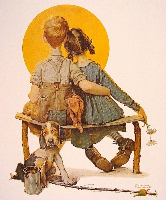 norman rockwell 美国在20世纪早期的重要画家及插画家