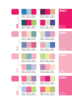 紫栾静采集到配色