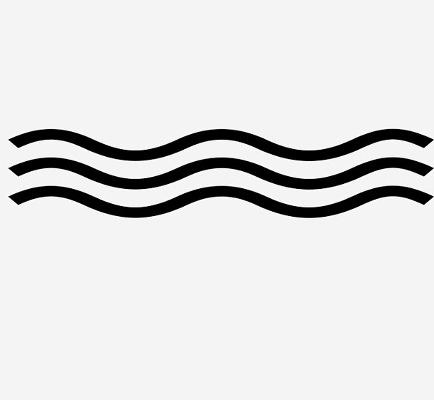 空调波浪线图标图片