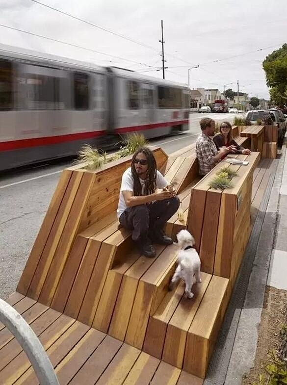 人性化的公共设施是城市空间不可或缺的元素来自艺术与设计杂志微博
