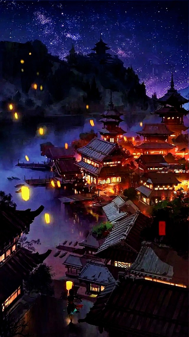 灯火通明长安城