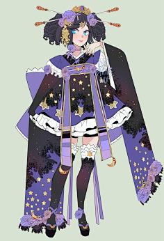 和服-花瓣网|陪你做生活的设计师 | - 半次元 - acg爱好者社区