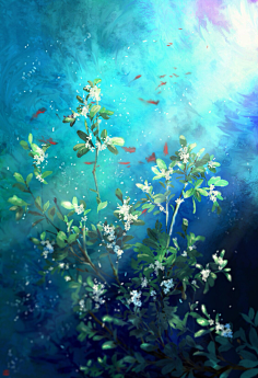 旧人梦、Eternally采集到水彩画