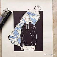 夏明采集到手绘