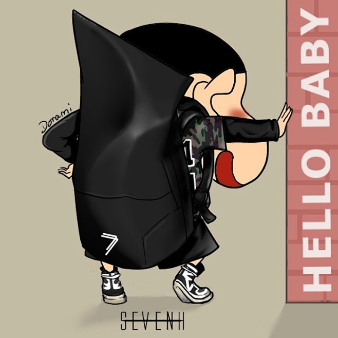 蜡笔小新潮牌头像