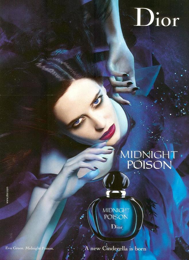 24迪奥 午夜奇葩(蓝毒) dior midnight poison, 2007化妆品广告 海报9