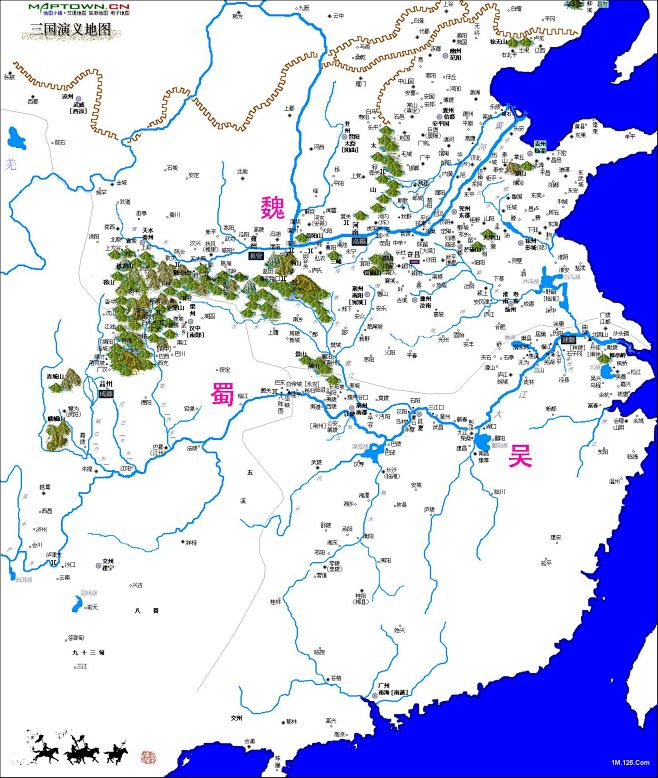 三国地图全图jpg16501950