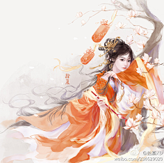 似水流年*^_^*轻离殇采集到A-古风美人