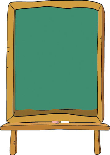 40学校小黑板墨绿色教室黑板背景图片png免抠后期设计元素ps素材卡通